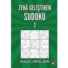 Karınca Yayınları Zeka Geliştiren Sudoku - Kolay - Orta - Zor