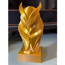 TSC Baykuş Ev ve Ofis Için Dekoratif Hediyelik Dekoratif Obje Figür 15 cm