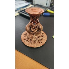 TSC 14 cm Bronz Renk Dekoratif Hediyelik Ev Salon Ofis Çalışma Masası Biblo