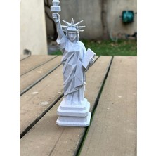 TSC 15CM Özgürlük Heykeli Büst Dekoratif Heykel Ev Ofis Çalışma Masası Hediyelik Obje