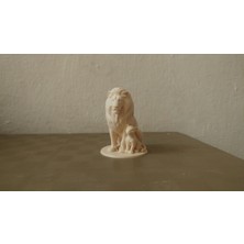 TSC Aslan ve Yavrsu Biblo Masa Üstü Ofis Ev Dekoratif Obje