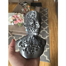 TSC Salon Dekorasyonunu Tamamlayan Şık Hediyelik Dekoratif Obje Figür 15 cm