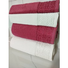Arliva Home Banyo Havlu Takımı %100 Pamuklu 2 Adet 50X90 cm ve 2 Adet 90X150 cm