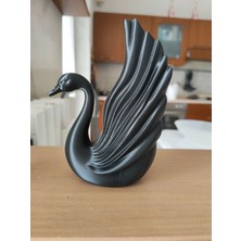 TSC Kuğu Modern Ev Aksesuarları Arasında Hediyelik Dekoratif Obje Figür 15 cm