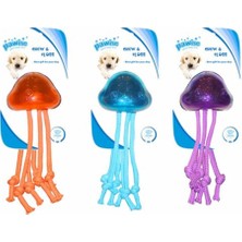 Normadia Renkli Denizanası Kedi Oyuncağı 15CM, Eğlenceli ve Çekici Tasarım