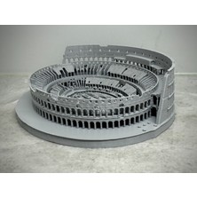 TSC Gri Renk Kolezyum Hediyelik Dekoratif Obje Figür 15 cm