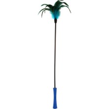 Normadia Doğal Tüylü Kedi Oltası 60 Cm, Eğlenceli ve Dayanıklı Tasarım