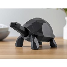 TSC Kaplumbağa Minimal Tasarımlı Ev Aksesuarı Hediyelik Dekoratif Obje Figür 15 cm