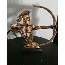 TSC Savaşcı Ofis ve Ev Dekorasyonu Için Hediyelik Dekoratif Obje Figür 15 cm