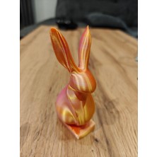 TSC Tavşan Minimal Tasarım Sevenlere Özel Hediyelik Dekoratif Obje Figür Modeli 15 cm