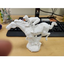 TSC Jokey ve At Hediyelik Dekoratif Obje Figür 15 cm