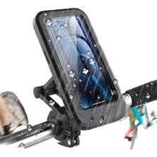 İnura Global Motosiklet Bisiklet Su Geçirmez Manyetik Telefon Tutucu Gidon Navigasyon Kılıfı
