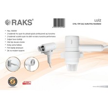 Özbience 1000W Otel Tipi Saç Kurutma Makinesi, Hızlı ve Etkili Kurutma