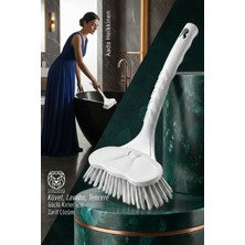 Transformacion Küvet, Lavabo ve Tencere Fırçası - Çizmez Kıl Yapılı Ergonomik Temizlik Ovma Fırçası 722800