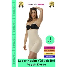 Form Angel #korse Iz Göstermeyen Kaymaz Lazer Kesim Toparlayıcı Rahat Yüksek Bel Hayalet Slip Korse - 1 Adet