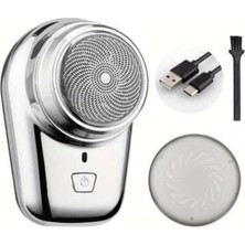 Özbience Mini Taşınabilir USB Şarjlı Sıfır Sakal Tıraş Makinesi