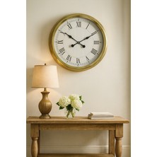 İnura Global Zentime 60 cm Gold Lüks Duvar Saati