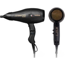 Özbience Profesyonel 2600W Iyonik Saç Kurutma ve Fön Makinesi, Altın Renkli Tasarım