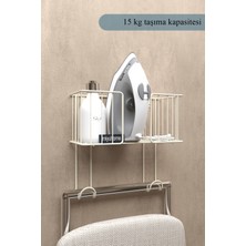 Normadia Çamaşır Odası ve Banyo Için Çok Amaçlı Ütü Düzenleyici Askı