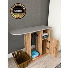 Normadia Pratik ve Şık Event Ütü Masası, Dolaplı ve Askılı, Modern Tasarım