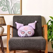Matmel Kuromi Figürlü Yastık - Mor - 37X30 cm