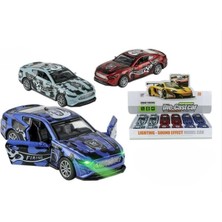 Canes Metal Sesli Işıklı Çekbıraklı  Kapıları Açılan Metal Araba ( Istediğiniz Rengi Lütfen Belirtiniz)