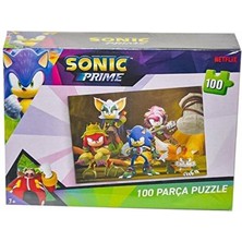 Frame Puzzle Sonic 100 Parça