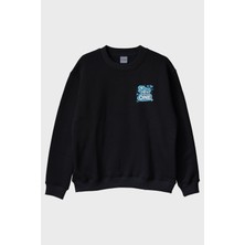 Nuugg She Is The One Siyah Bisiklet Yaka Sweatshirt