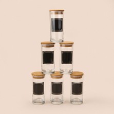 Matmel Joy 6'lı Baharatlık Seti - Siyah / Kahverengi