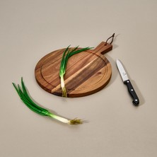 Matmel Akasya Kesme Tahtası - Kahverengi - 32X25 cm