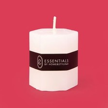 Matmel Simli Altıgen Mum - Asorti - 4x5 cm