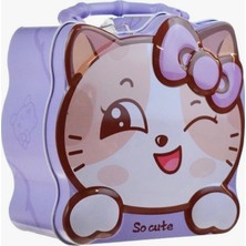 RedandCherry Kedi Figürlü Çocuk Kumbarası