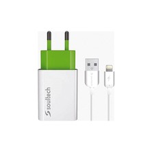 Soultech DC112B Comfort 2.1 Mah Iphone Seyahat Şarj Seti