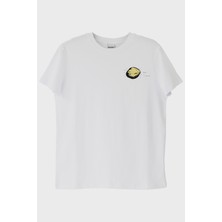 Nuugg Astroid Beyaz Tişört