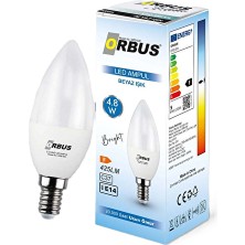 Orbus LED Ampul 4.8 W Beyaz