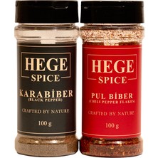 Hege Spice Pul Biber & Karabiber 2'li Set