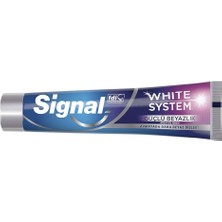 Signal 75 ml Beyazlatıcı Diş Macunu Güçlü Diş Minesi ile Etkili Temizlik