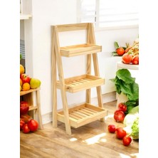Arya Wood Craft Bahçe, Balkon,mutfak Düzenleyici Dekoratif Sebzelik