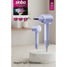 Özbience Mavi Bldc Saç Kurutma Makinesi, Sessiz, 4 Isı, 3 Hız Seçenekli