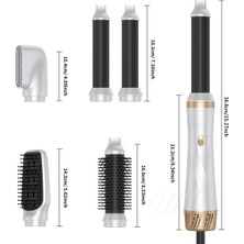 Özbience Çok Fonksiyonlu Saç Şekillendirici Seti, Otomatik Bukle, Düzleştirme, Hacim, Kurutma