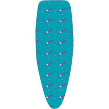 Normadia Turkuaz %100 Pamuklu Ütü Masası Kılıfı Bezi Örtüsü