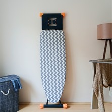 Normadia Büyük Boy Ütü Masası Kılıfı Ipli Stoperli Keçe Örtüsü 55X140CM