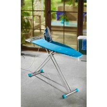 Normadia Turkuaz Renkli Katlanabilir Ütü Masası, Pratik ve Şık Tasarım