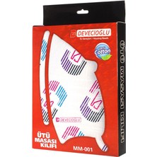 Normadia Beyaz Ütü Masası Kılıfı, Keçe Katmanlı, Koruyucu ve Şık Tasarım