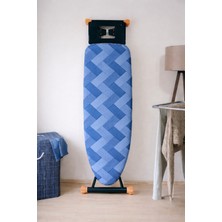 Normadia Büyük Boy Ipli Keçeli Ütü Masası Kılıfı 55X140CM Mavi Aura