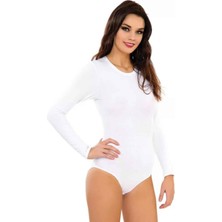 Fantastik Store 9261 O Yaka Uzun Kol Çıtçıt Badi