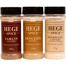 Hege Spice Tarçın & Zencefil & H.cevizi Tatlı 3'lü Seti