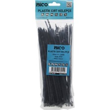 Go İthalat Siyah   3.6X200MM  Plastik Cırt Kelepçe  100PCS (5332)