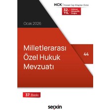 Seçkin Yayıncılık Milletlerarası Özel Hukuk Mevzuatı (Cep Kitabı)
