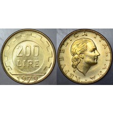 Banknoting Italya 200 Liret 1979 Çil(-)